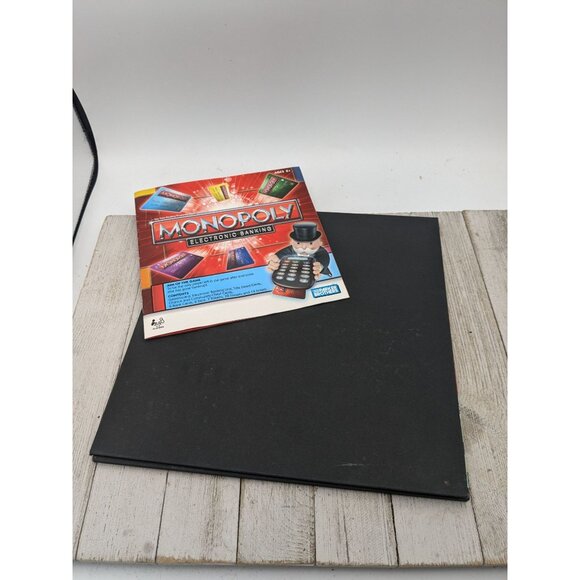 Monopoly Electronic Banking 2011 Replacement Game Board Instructions - Picture 1 of 12